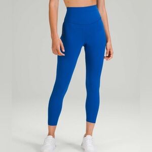 Lululemon Base Pace High-Rise Tight 25" in Symphony Blue Size 2